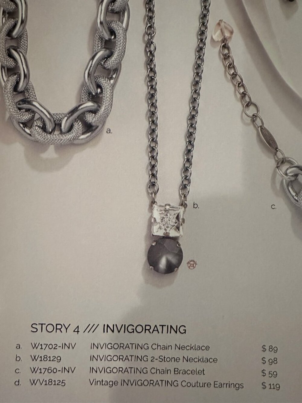 Sabika Invigorating 2 Stone Necklace